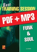 Bass Training Session - Funk & soul (pdf + mp3)