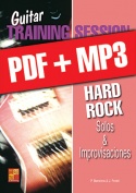 Guitar Training Session - Solos & improvisaciones hard-rock (pdf + mp3)