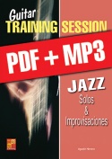 Guitar Training Session - Solos & improvisaciones jazz (pdf + mp3)
