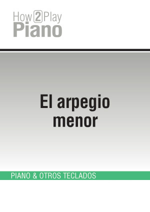 El arpegio menor