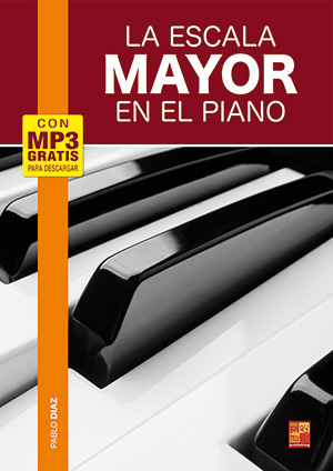 La escala mayor en el piano