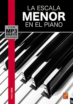 La escala menor en el piano