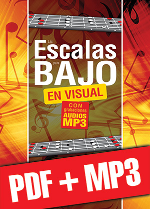 Las escalas para bajo en visual (pdf + mp3)