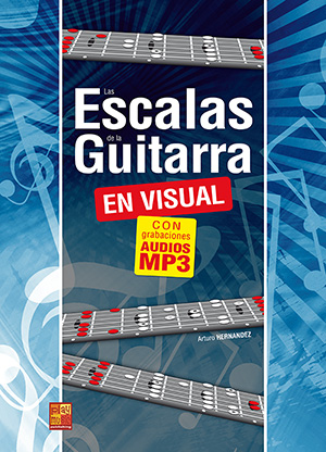 Las escalas de la guitarra en visual