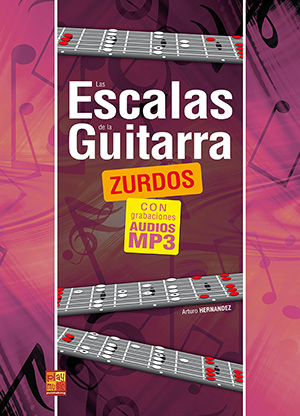 Las escalas de la guitarra para zurdos