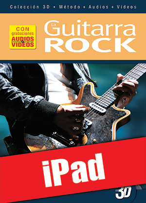 La guitarra rock en 3D (iPad)