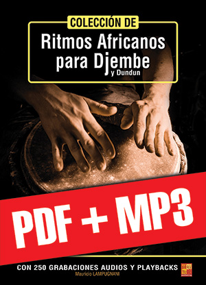 Colección de ritmos africanos para djembe y dundun (pdf + mp3)