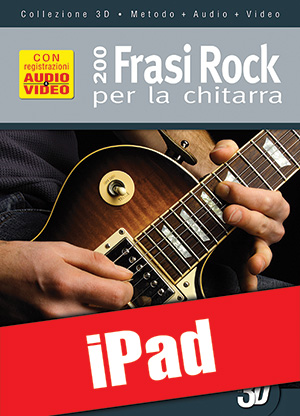 200 frasi rock per la chitarra in 3D (iPad)