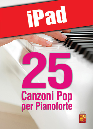 25 canzoni pop per pianoforte (iPad)