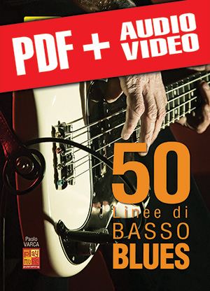 50 linee di basso blues (pdf + mp3 + video)