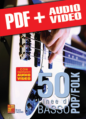 50 linee di basso pop/folk (pdf + mp3 + video)