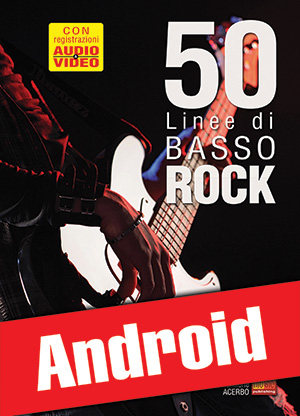 50 linee di basso rock (Android)