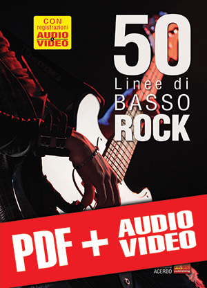 50 linee di basso rock (pdf + mp3 + video)