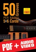 50 grooves per basso 5 e 6 corde (pdf + mp3)