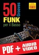 50 grooves funk per il basso (pdf + mp3 + video)