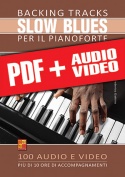 Backing tracks Slow Blues per il pianoforte (pdf + mp3 + video)