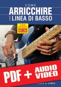 Come arricchire una linea di basso (pdf + mp3 + video)