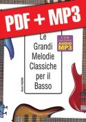Le grandi melodie classiche per il basso (pdf + mp3)