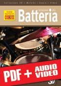 Iniziazione alla batteria in 3D (pdf + mp3 + video)