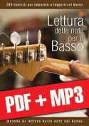 Lettura delle note per il basso (pdf + mp3)