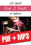 I più grandi ritmi & breaks di batteria (pdf + mp3)