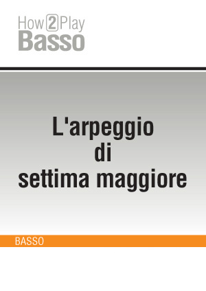 L'arpeggio di settima maggiore L'arpeggio di settima maggiore