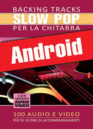 Backing tracks Slow Pop per la chitarra (Android)