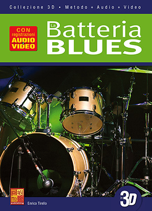 La batteria blues in 3D