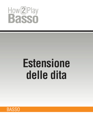 Estensione delle dita Estensione delle dita
