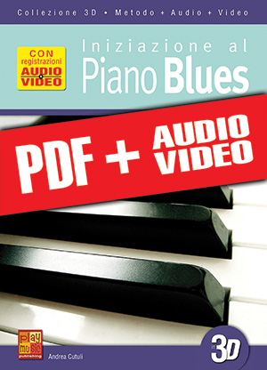Iniziazione al piano blues in 3D (pdf + mp3 + video)