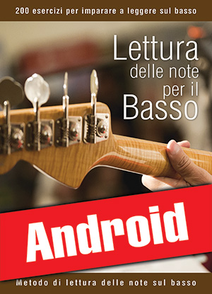 Lettura delle note per il basso (Android)