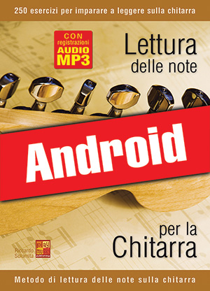 Lettura delle note per la chitarra (Android)