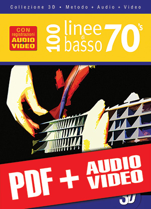 100 linee di basso 70's in 3D (pdf + mp3 + video)