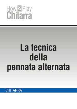 La tecnica della pennata alternata