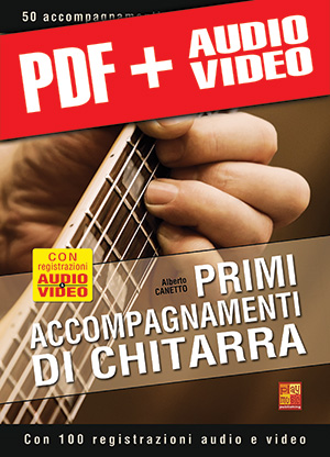 Primi accompagnamenti di chitarra (pdf + mp3 + video)