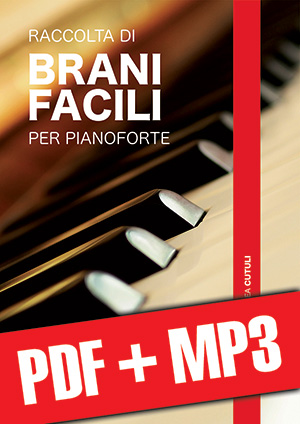 Raccolta di brani facili per pianoforte (pdf + mp3)
