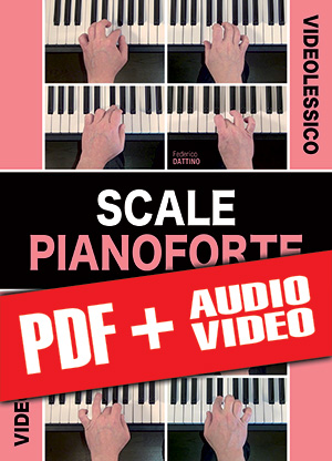 Videolessico - Scale Pianoforte (pdf + mp3 + video)