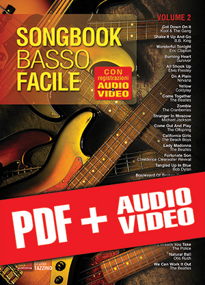Songbook Basso Facile - Volume 2 (pdf + mp3 + video) Songbook Basso Facile - Volume 2 (pdf + mp3 + video)