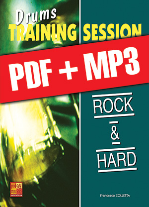 Drums Training Session - Rock & hard (pdf + mp3)