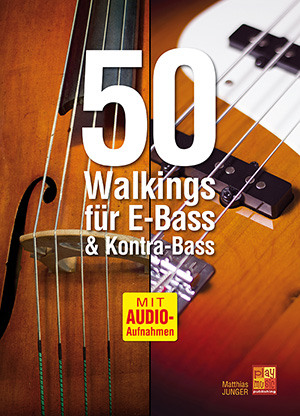 50 Walkings für E-Bass & Kontra-Bass