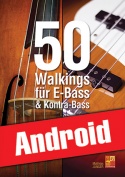 50 Walkings für E-Bass & Kontra-Bass (Android)