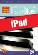 Anfängerkurs für Klavier-Blues in 3D (iPad)