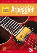 Arpeggien und Dreiklänge für Gitarre in 3D