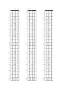 Gitarre (24-Bund-Diagramme)