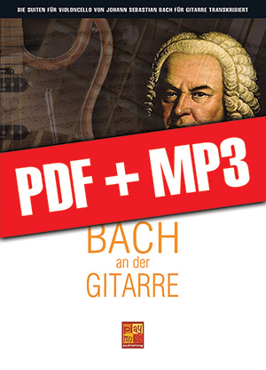 Bach an der Gitarre (pdf + mp3)