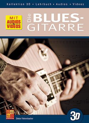 Die Blues-Gitarre in 3D Die Blues-Gitarre in 3D