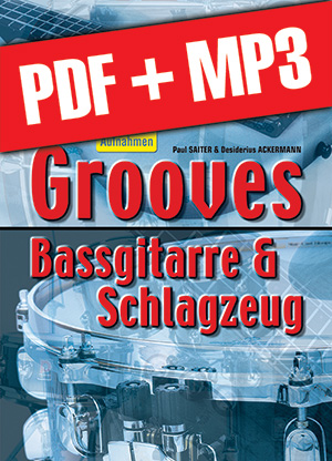 Grooves Bassgitarre & Schlagzeug (pdf + mp3)
