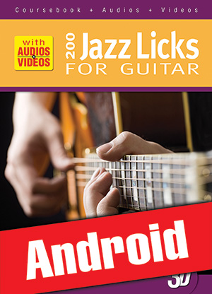200 Jazz Licks for Guitar in 3D (Android)