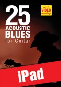25 Acoustic Blues for Guitar (iPad)