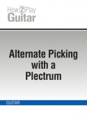 Alternate Picking with a Plectrum
